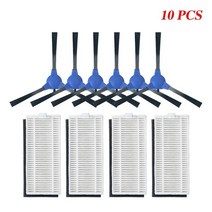 [로봇청소기] Anker Eufy 11S 15T 로봇 진공 청소기 메인 브러시 사이드 HEPA 필터 커버 교체 액세서리 부품, [08] 10PCS