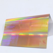 플라스틱 골판지 박스 양면 골드 호일 종이 DIY 크리스마스 할로윈 장식 공예 50 장 8x15cm 접기 스크랩북 선물 포장지, [01] Laser gold
