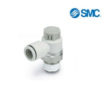 SMC 스피드 컨트롤러 유량 조절 밸브 AS1201F AS2201F AS3201F AS4201F 원터치 피팅 속도 조절 푸시 잠금 모음, AS2201F-02-06SA (Φ6-1/4)