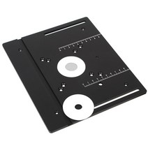 톱다이 원형톱 테이블쏘 테이블소 작업대 다기능 알루미늄 라우터 테이블 삽입 플레이트 미터 게이지 목공 전기 목재 플립 작업용 벤치, [03] Set C