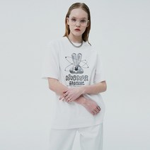 앤커버 3D ZET 페이스 티셔츠-화이트 - WHITE