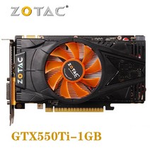 ZOTAC GTX550 Ti 1GB 스크린 비디오 카드 GPU NVIDIA Gece GTX 550 Ti 그래픽 카드 데스크탑 PC 컴퓨터 게, 한개옵션0