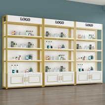 화장품 진열장 전시 진열 선반 제화 가방 매장 진열대, 상세이페이지 참고, 80x30x200/블랙/화이트/플랫도어