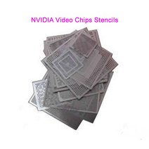 직접 열 NVIDIA 비디오 칩 스텐실 그래픽 카드 칩용 56 개 BGA Reballing 재작업용, 한개옵션0, 한개옵션0