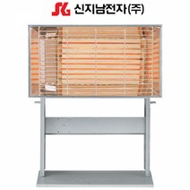 신지남 원적외선 세라믹 사각히터 (3KW) 스텐인레스 반사판 다이얼 강약조절 SES-300