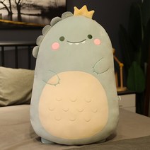 네이처타임즈 동글 캐릭터 인형 공룡, 초록, 45cm