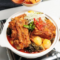 명가 20년전통 통뼈 감자탕 칼칼한맛 우거지 뼈 해장국, 4팩, 1kg