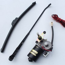 자동차 와이퍼 모터 국산 수입차 삼륜차 전기 4륜, 전동전세트 4860V35cm