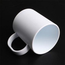 디자인드림 승화전사 BPA FREE 무광컵 안깨지는컵 폴리머 머그 컵, 1개