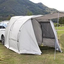 차박 SUV 차량 루프렉 도킹텐트 꼬리텐트 베이지 투싼