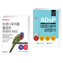 (서점추천) 트랜스포머를 활용한 자연어 처리 + 2023 ADsP 데이터 분석 준전문가 (전2권), 한빛미디어