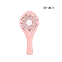 스미다 S1PLUS 접이식 휴대용선풍기 SMD-S1000PLUS, 핑크