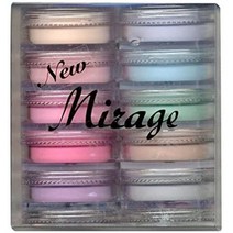 미라지 컬러 파우더 N/NBF 3.5g× 10색 세트아크릴 파우더내츄럴 플로럴 컬러의 세트미라지(Mirage)뷰티통, 1