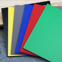 포맥스판 재단 5T 컬러 빨강 주문 제작 가공 5mm, 5T 빨강 10 x 10cm