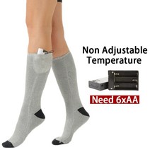 겨울 온수 양말 열 남성 여성 난방 발 따뜻하게 전기 사이클링 스키 3 모드 가열, [03] Constant Temp G