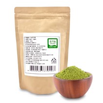 WooriZone 자연미가 유기농 햇작 녹차가루 300g(300gx1팩)/전남보성산 초미세 가루녹차분말