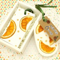 (HOL)오렌지 석고방향제 만들기 (6개세트), 단품, 단품