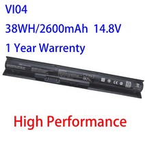 호환 노트북배터리VI04 V104 HP Envy 14 15 17 파빌리온 15 17 시리즈 ProBook 440 450 G2 756743-001 HSTN, 01 2600mAh_01 None