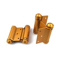 자유경첩 골드 1조 2개 25mm x 73mm 스윙도어 경첩, 본품