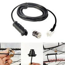 전동킥보드 튜닝 부품 개조 용품 스쿠터 속도 센서 연장 케이블 2m 세트 kt bz-1 metal for e-bike diy conversion kit sm-3a 3선