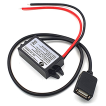 DC-DC 컨버터 8-20V to 5V3A USB CONVERTER 전압 변환기 변압기 LED 스텝다운 직류 SMPS, DC DC 컨버터 USB 5V3A, 1개