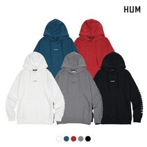 흄 유니 타이포 그래픽 후드티셔츠 FHMFCTH713P