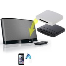 라우터 모뎀 네트워크카드 A2DP 음악 30 핀 수신기 어댑터 스피커 도크 iPod Jy14 21 Dropship, Black