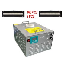 젤램프 경화기 네일기계 UV램프 Wanlida Ricoh 수냉식 경화 램프 UV LED 스크린 인쇄 헤드 프린터 잉크 건조 G4 G5 G6 용 1 세트, 1.395nm