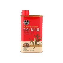 싸다몰 백설 진한 참기름 450ml