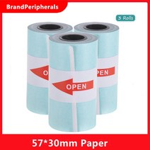 자체 접착식 인쇄 스티커 지 롤이 있는 지 직접 5730mm(2.171.18in) pe ipage a6 포켓 pape ang p1p2