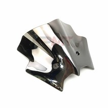 오토바이 라이저 윈드 스크린 KTM Duke 125 200 390 2011 디플렉터, 07 Chrome
