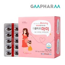 지엠팜 더폴릭포마미 예비엄마를 위한 엽산, 50정, 2개, 50정