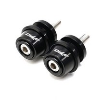ktm duke 125 200 250 390 790 duke 390 2019-2021 10mm 오토바이 액세서리 cnc 알루미늄 스윙 암 스풀 슬라이더 스탠드 나사, 검은색