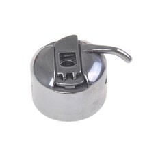 미니 미싱 가정용 손 휴대용 재봉틀 1PCS 금속 보빈 스풀 케이스 Accessorries 실버, 한개옵션0