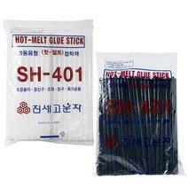 진세 핫멜트 글루건심 다용도 접착제, 흑색_소