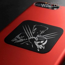와이즈데이 자석 철판 마그네틱 플레이트, 영웅철판/고급/울버린, 1개