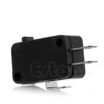 KW7-0C AC125V/250V 15A 마이크로 한계 스위치 1NO+1NC SPDT 스냅 액션 버튼 푸시, 01 Black_01 220V