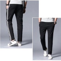 남성 운동복 팬츠 트레이닝 바지 츄리닝 두줄 257871
