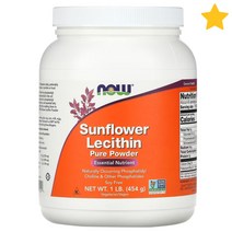 나우푸드 Sunflower Lecithin 454g, 1개, 기본