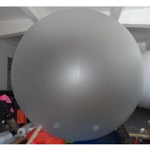 풍선 간판 2M PVC 팽창 식 헬륨 풍선 하늘 비행 광고 프로모션 이벤트, 04 Transparent2_01 2m diameter