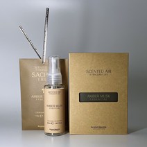 아로마스퀘어 센티드에어 방향제 샤쉐 세트(샤쉐10g 2개 + 룸스프레이50ml 1개), 10)매그놀리아블라썸, 1박스