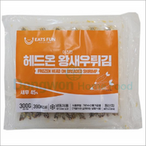 이츠펀 헤드온 새우튀김(50g 6미 새우45%) 300g, 6개, 50g