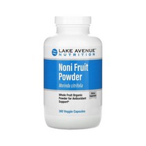 Lake Avenue Noni Fruit Powder 360 Veggie Caps 레이크 에버뉴 뉴트리션 노니열매 파우더 360베지캡