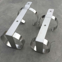 소방용품 소화기고정 철제 선박용 작업 공장 거치대, 차량 증점공정 업그레이드 6kg 건조 분말 랙