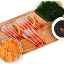 새우몰 프리미엄 오마카세 단새우니(대)120g 우니100g 감태 생와사비 회간장 초대리