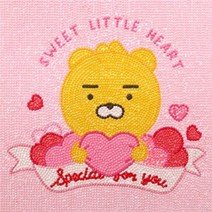 셀럽하우스 카카오 하트 리틀라이언 보석십자수 (HB387011), 기본상품