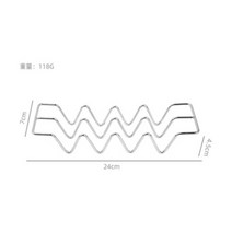 타코 핫도그 스낵랩 퀘사디아 케사디아 받침 홀더 만들기, K