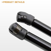 스트럿바 보강 지지대 Qty(2) 트렁크 스트럿 기아 스포티지 KX5 4nd QL 2015-2021 SUV 리어 테일 게이트, 01 Normal Black