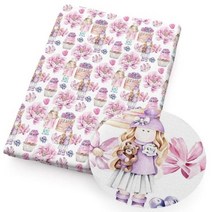 구지포 부직포 구직포 50145cm 하프 야드 동물 꽃 100 순수 코튼 폴리 에스터 소재 패치 워크 봉제 직물 이불 바느질 DIY 천, 1162925+50x145cm+4 ways stretc