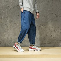 (당일발송)가바바 남성 청바지 복고풍 통바지 데님팬츠 G21492